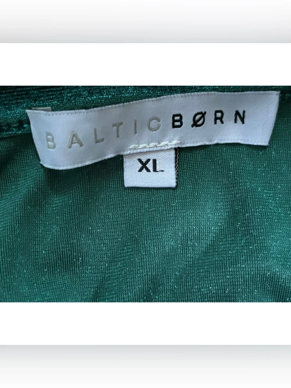 Baltic Born Green Artemis Velvet Maxi Dress Size XL Long Tall Holiday Christmas